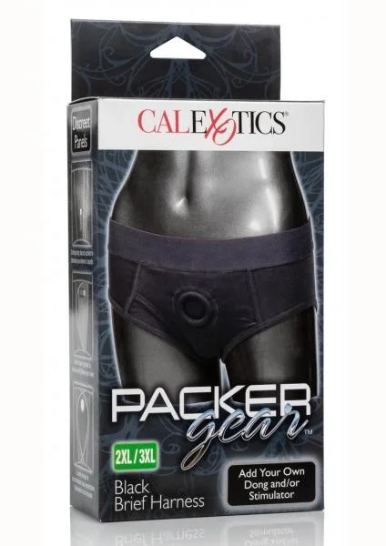 Packer Gear Black Brief Harness 2XL/3XL — image 11 of 12
