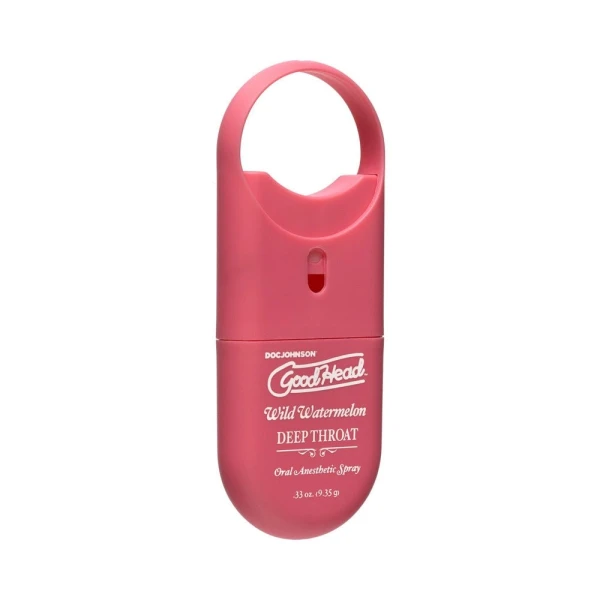 Goodhead Deep Throat Spray To-go Wild Watermelon .33 Oz.
