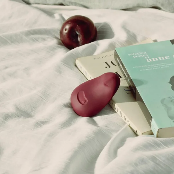 Dame Pom Flexible Palm Sized Vibrator - Plum