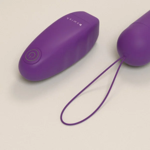 B Swish Bnaughty Classic Unleashed Bullet Vibrator - Grape