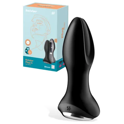 Satisfyer Rotator Plug 2 Vibrating Butt Plug with Connect App