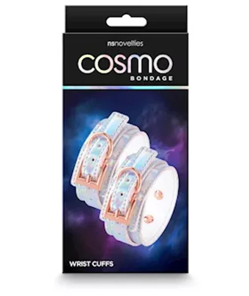Cosmo Bondage Wrist Cuffs Rainbow — image 10 of 10