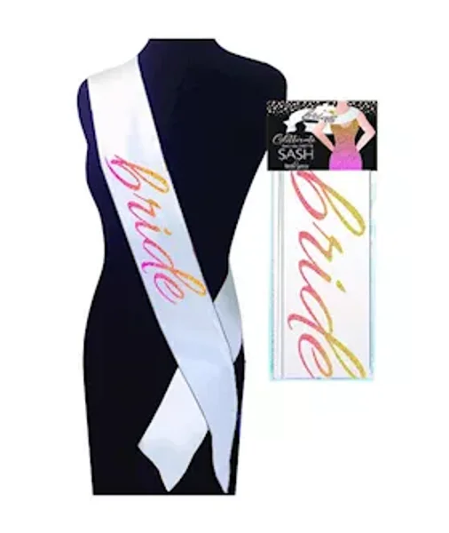 Glitterati Bride Sash — image 3 of 3