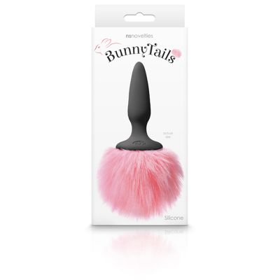 Bunny Tails Mini Pink Fur