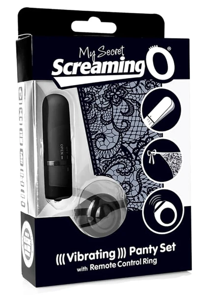 My Secret Screaming O Panty Vibe - Black - Each