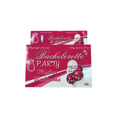 Bachelorette Pecker Party Mylar Balloons