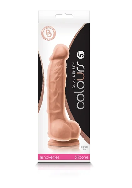 Colours Dual-Density 5" Dildo