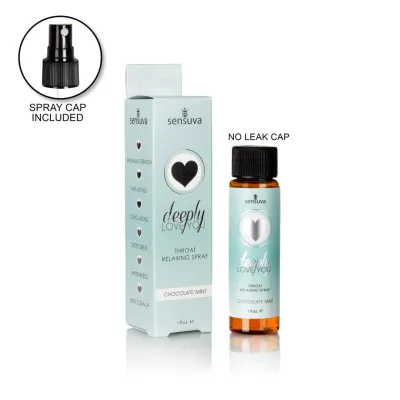 Sensuva Deeply Love You Chocolate Mint Throat Relaxing Spray