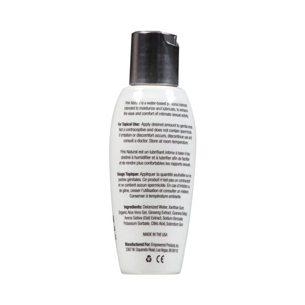 Pink Natural - Water-Based Lube | 4.7oz — image 2 of 8