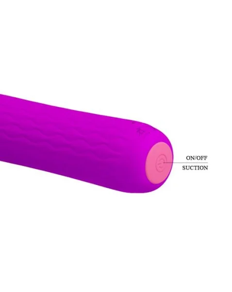 Ford Rechargeable Clitoral Sucker - Purple - 4.5 Inch