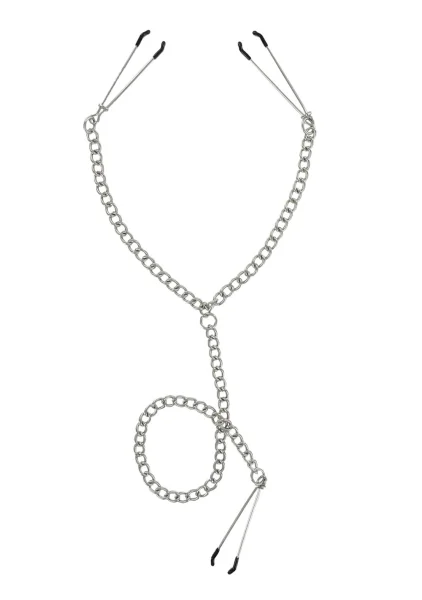 Nipple To Clit Tweezer Clamp Set
