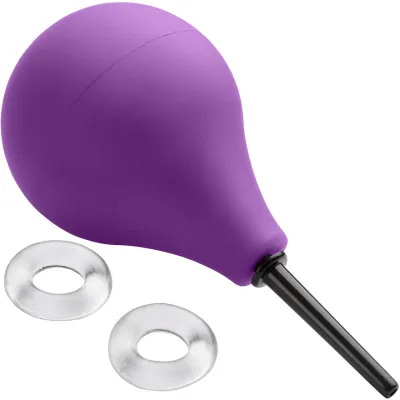 Cloud 9 Premium Deluxe 7 6 oz Anal Douche With Bonus Cock Rings