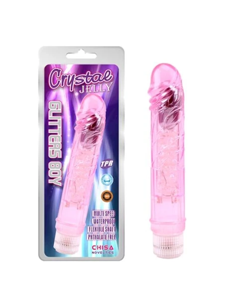 Glitter Boy Vibrator - 9.2 Inch