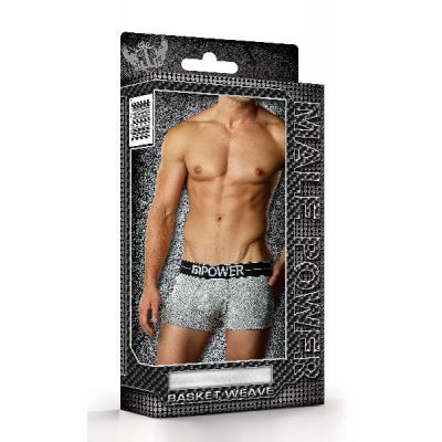 Male Power Mini Pouch Short Grey