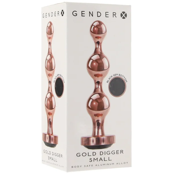 Gender X Gold Digger Beaded Plug