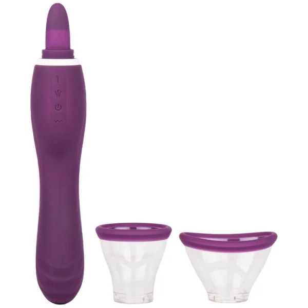 Bondara Toygasm 8 Function 3-in-1 Licking Pussy Pump Vibrator — image 5 of 6