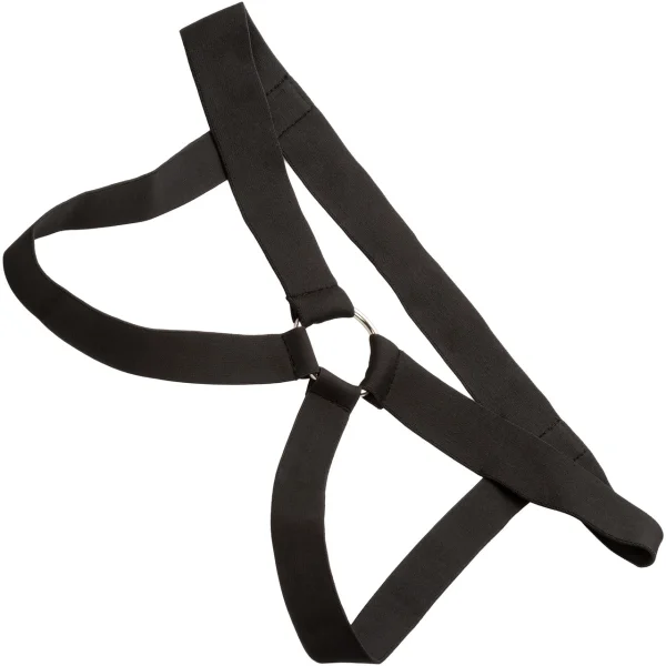Performance Maxx Silicone 6.25" Hollow Penis Extension With Harness By CalExotics - Vanilla