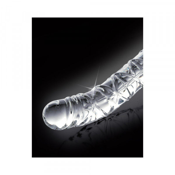 Icicles No 60 Glass Spiral Textured Dildo