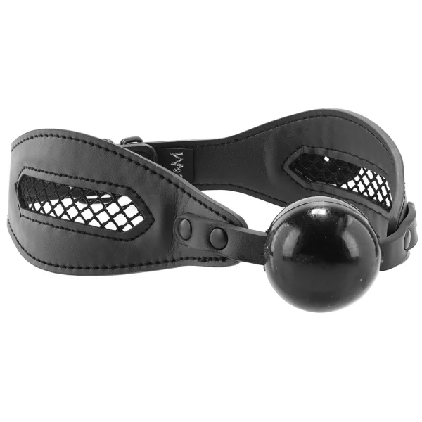 Sex & Mischief Fishnet Ball Gag by Sportsheets