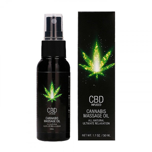 CBD Cannabis Massage Oil - 50ml