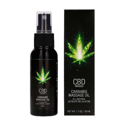CBD Cannabis Massage Oil 50ml