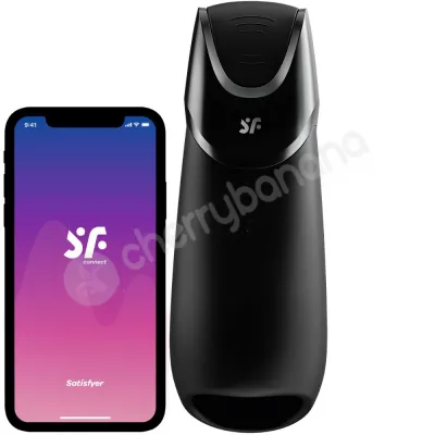 Satisfyer Men Vibration Glans Stimulation Vibrating Masturbator With App Control
