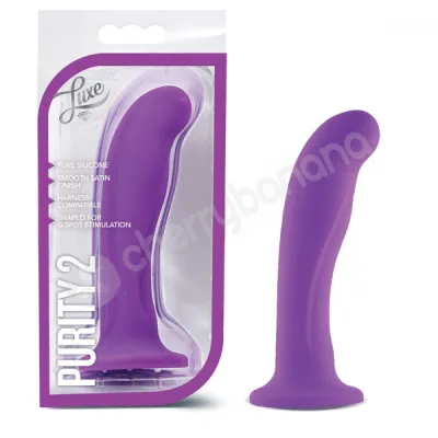 Luxe Purple Purity 2 Dildo