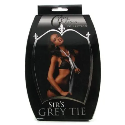 Sirs Grey Tie