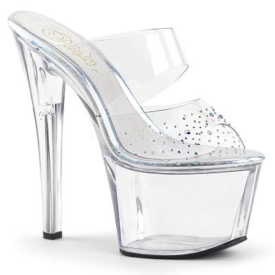7 inches Heel 2 3 4 inches PF Two BAND Slide W AB RS