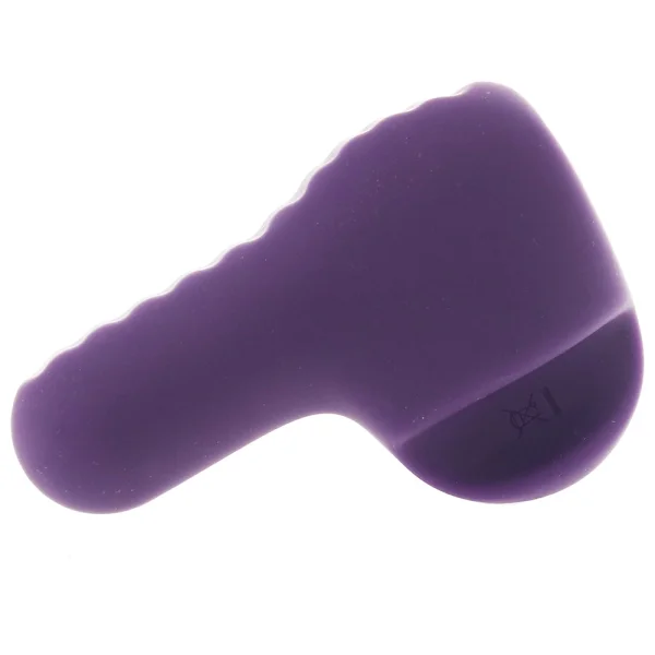 NEA Rechargeable Silicone Waterproof Vibrating Finger Bullet  by VeDO - Deep Purple