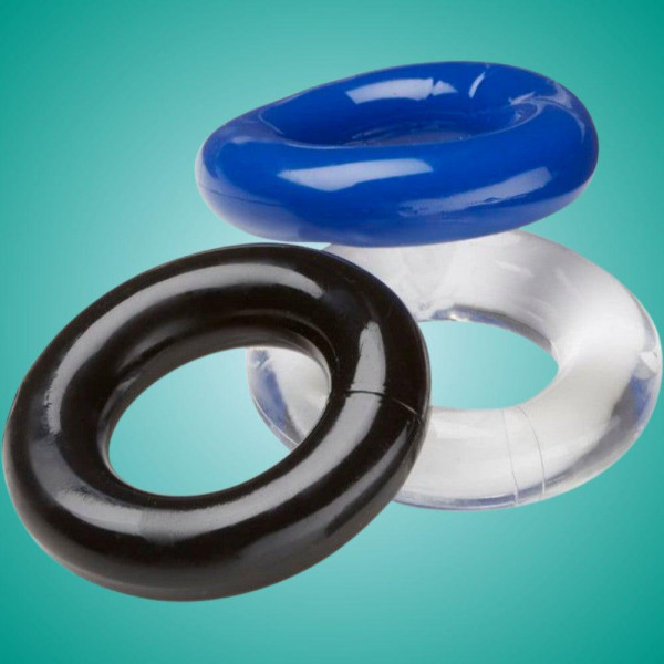 Super Stretchy Cock Ring 3-Pack