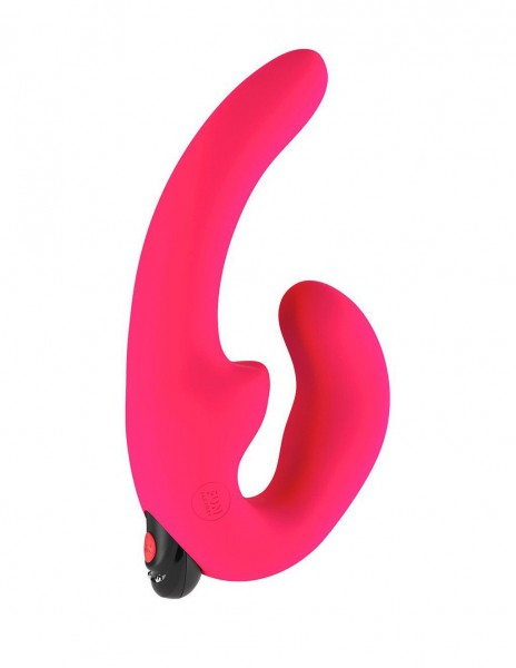 Fun Factory Sharevibe Vibrating Strapless Strap On Violet