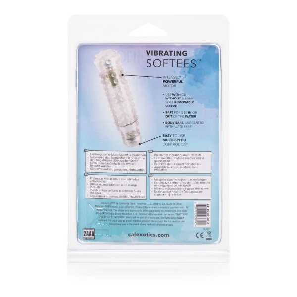 Waterproof Silicone Softee - Clear