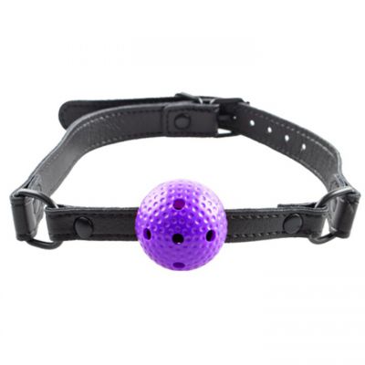 Bondara Purple Small Vented Ball Gag