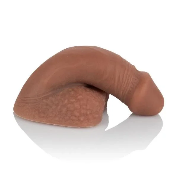 Packer Gear 4 inches Silicone Packing Penis Brown