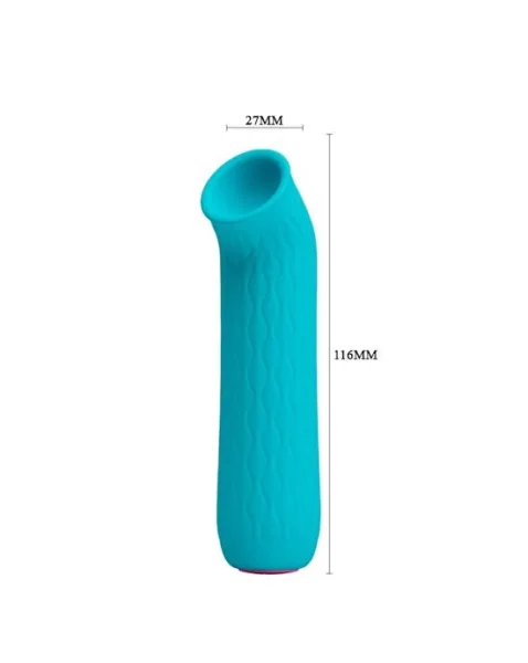 Ford Rechargeable Clitoral Sucker - Blue - 4.5 Inch