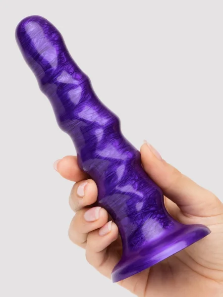 Lovehoney New Wave Metallic Wavy Textured Dildo 6.5 Inch
