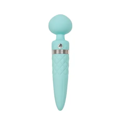 Pillow Talk Sultry Massager Wand Teal
