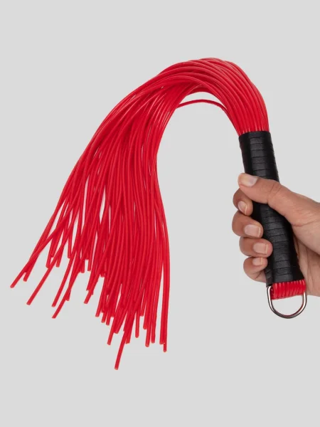 DOMINIX Deluxe Leather and PVC Flogger