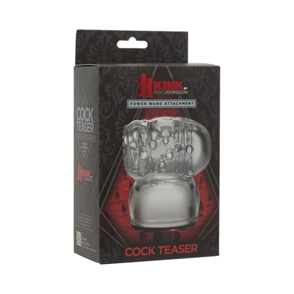 Kink Wand Attachment Cock Teaser Clear