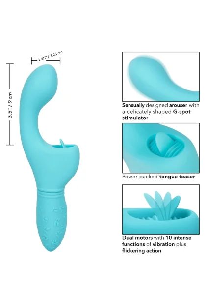 Rechargeable Butterfly Kiss Flicker Vibrator