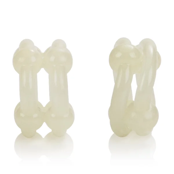 Island Rings Double Stacker - Glow-in-the-Dark — image 4 of 9