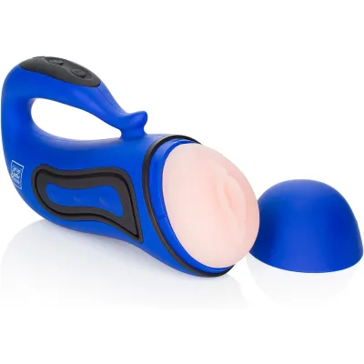 California Exotic Novelties Apollo Alpha Stroker 2 Vagina Blue