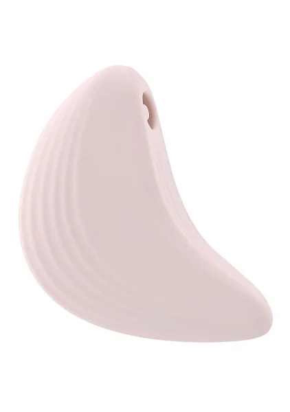 Playboy Pleasure Palm Rechargeable Silicone Tapping Clitoral Vibrator - Pink