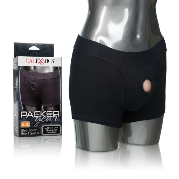 Packer Gear Black Boxer Brief Harness XL/2XL — image 10 of 15
