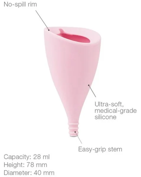 Lily Cup A - Baby Pink