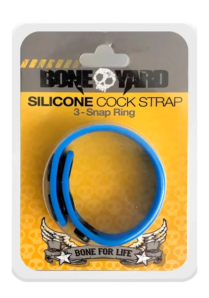 Boneyard Cock Strap 3 Snap Ring