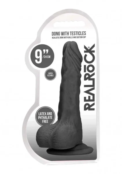 9" Realistic Cock + Balls