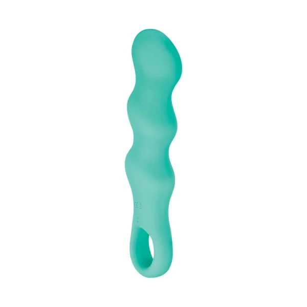 Triple Teaser Vibrator in Teal by Evolved