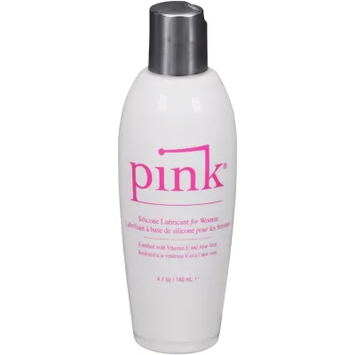 Pink Silicone Lubricant for Women 4 7 Oz 140 ml